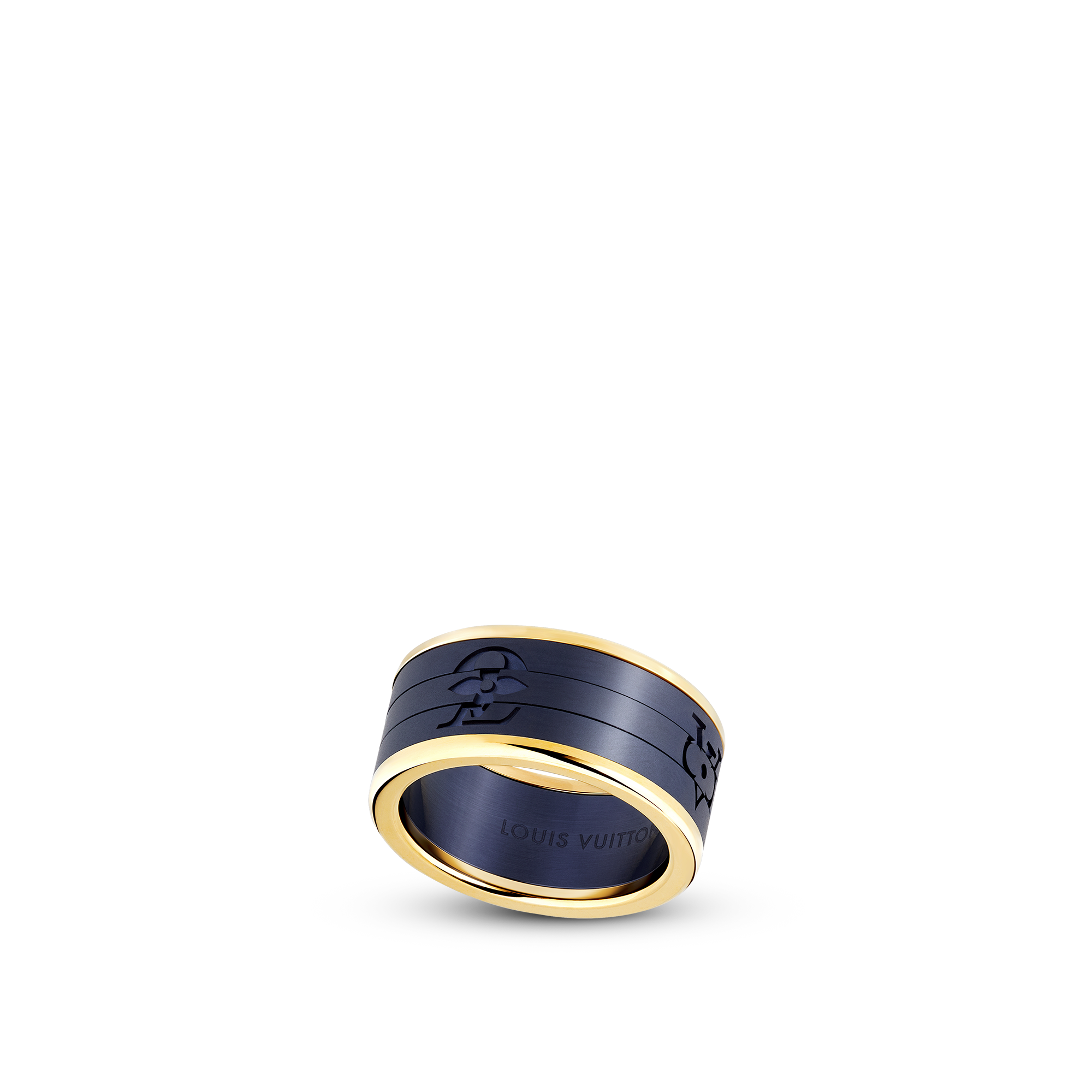 Les Gastons Vuitton Puzzle Ring, Yellow Gold and Titanium  in Jewellery's Categories Rings collections by Louis Vuitton (Product zoom)
